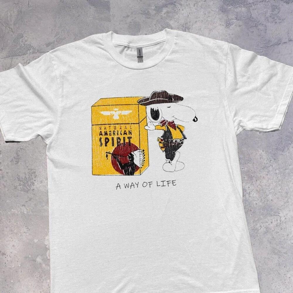 White Snoopy Tee